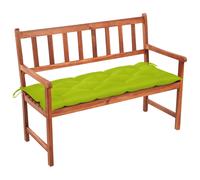 Vidaxl Banc De Jardin Avec Coussin 120 Cm Bois D'acacia Massif
