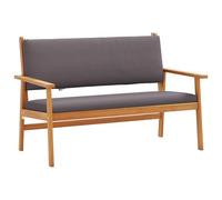 Banc De Jardin Vidaxl Avec Coussins En Bois D'acacia