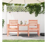Banc de Jardin avec Table 2 Places Siège d'Extérieur Bois Massif de Pin vidaXL