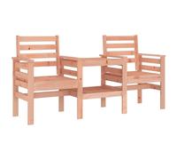 Banc de Jardin avec Table 2 Places Siège d'Extérieur Bois Massif de Pin vidaXL