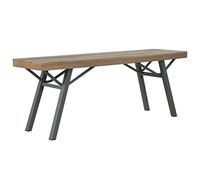 vidaXL Banc de Jardin Bois d'Acacia Massif Chaise Balcon Banquette Terrasse