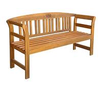 vidaXL Banc de Jardin Bois d'Acacia Massif Meuble de Jardin Terrasse Parc