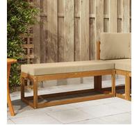 vidaXL Banc de Jardin Bois d'Acacia Massif Naturel Canapé de balcon extérieur canapé de jardin moderne 900673