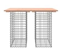 Vidaxl Banc De Jardin Design Gabion 100x70x72cm Bois Massif De Douglas