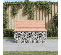Vidaxl Banc De Jardin Design Gabion 103x70x65cm Bois Massif De Douglas