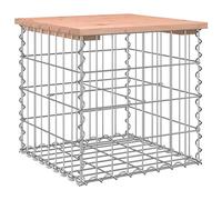 Tuinbank schanskorfontwerp 43x44x42 cm massief douglashout834336