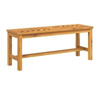 vidaXL Banc de jardin 110 cm bois massif d'acacia 362237