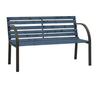 vidaXL Bois de Pin Chinois Banc de Jardin pour Enfants Meuble d'Extérieur Banc de Patio Meuble de Jardin Banc de Terrasse 81 cm Gris