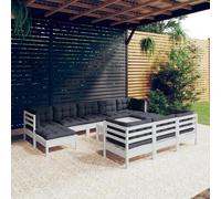 Vidaxl Banc De Jardin Extensible 212,5x40,5x45 Cm Bois De Pin Imprégné