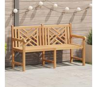 Vidaxl Banc De Jardin Marron 150 X 60 X 90 Cm Bois De Teck Solide