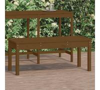Vidaxl Banc De Jardin Marron Miel 109x44x45 Cm Bois De Pin Massif