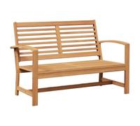 Vidaxl Banc De Jardin Marron 110 X 64 X 76.5 Cm Bois De Teck Massif