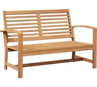 vidaXL Banc de jardin naturel 110 x 64 x 76.5 cm teck massif
