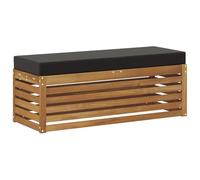 vidaXL Banc de Jardin Pliant Bois d'Acacia Massif Naturel