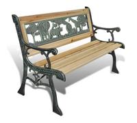 vidaXL Banc de Jardin pour Enfants 84 cm Bois Banquette Banc d'Extérieur Siège