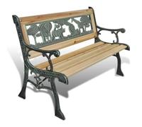 Vidaxl Banc De Jardin Pour Enfants 84 Cm Bois