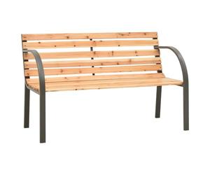 vidaXL Banc de Jardin pour Enfants en Bois de Pin Chinois - Meuble d'Extérieur pour Patio, Terrasse et Cour - 81 cm