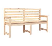 vidaXL Banc de jardin 159,5x48x91,5 cm bois massif de pin 824067