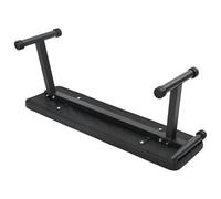 Vidaxl Banc De Poids Pliable 100 Kg Noir 107x27x41 Cm Acier