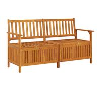 Vidaxl Banc De Rangement 148 Cm Bois D'acacia Solide