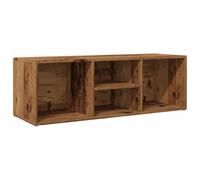 vidaXL Banc de rangement à chaussures 856410 – vieux bois 105x35x35 cm
