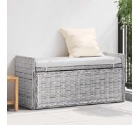 Vidaxl Banc De Rangement Blanchiment 110 X 40 X 50 Cm Rotin