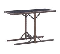 Banc de rangement en bois massif et similicuir - VIDAXL - Style industriel - Loft - Marron - 80,5x41x50 cm