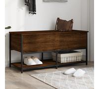 vidaXL Banc de rangement chêne marron 100x42,5x47 cm bois d'ingénierie