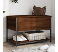 vidaXL Banc de rangement chêne marron 70x42,5x47 cm bois d'ingénierie 839022