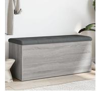 vidaXL Banc de Rangement, Coffre de Rangement avec Coussin, Organisateur de Vêtements Jouets Couloir Salon, Moderne, Sonoma 835059