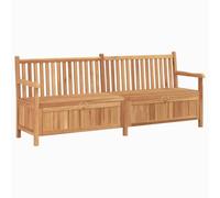 Vidaxl Banc De Rangement De Jardin Marron 228 X 60 X 90 Cm
