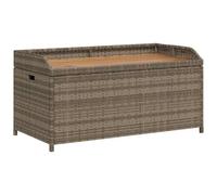 VidaXL 365950 banc de jardin Rotin, Acier, Bois d'acacia