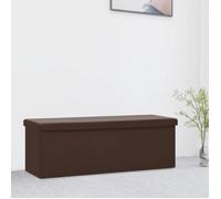 vidaXL Banc de Rangement Pliable Conteneur de Stockage Coffre de Rangement de Salon Salle de Séjour Entrée Maison Intérieur 338798