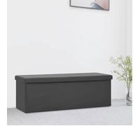 vidaXL Banc de Rangement Pliable Conteneur de Stockage Coffre de Rangement de Salon Salle de Séjour Entrée Maison Intérieur 338799
