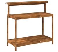 vidaXL Banc de rempotage extérieur 111,5 x 48,5 x 107 cm Naturel