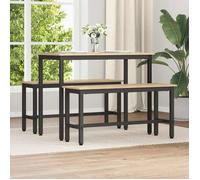 VIDAXL Banc de salle à manger chêne Sonoma 100 x 32,5 x 48,5 cm - bois d'ingénierie et acier