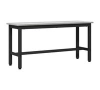 vidaXL Banc de Salle à Manger Gris Sonoma 100 x 32,5 x 48,5 cm, Banc de Salle à Manger Tendance, réglable en Hauteur, Design Minimaliste, Assise contemporaine, pour intérieur