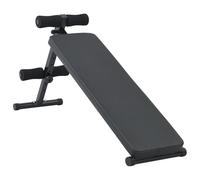 Vidaxl Banc De Sit Up 150 Kg Pliable Et Réglable En Hauteur 48-68 Cm Acier