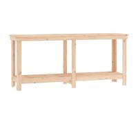 vidaXL Banc de travail 180x50x80 cm Bois de pin massif