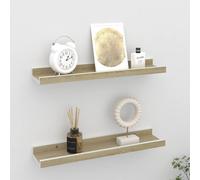 Vidaxl Banc D'entrée 80x40x45 Cm Chêne Sonoma Aggloméré Multicolore