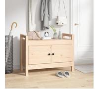 vidaXL Banc d'entrée 80x40x60 cm Bois de pin massif 821779