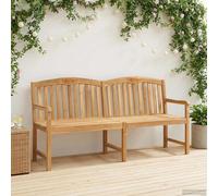 vidaXL Banc en Bois Sculpté en Rose Naturel 150 x 60 x 90 cm