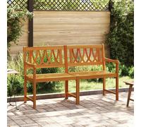 Vidaxl Banc Extérieur Naturel 150 X 55,5 X 90 Cm Bois D'acacia Massif