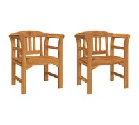 vidaXL Banc Finition à l'huile Naturelle 68,5 x 46 x 82,5 cm, Banc extérieur élégant, siège de Balcon Classique, mobilier de Jardin résistant, Salon Patio étanche, Assise en Bois Massif