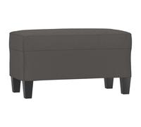 vidaXL Banc Gris 70x35x41 cm Similicuir