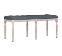 vidaXL Banc, Siège avec Pieds en Bois, Banquette avec Coussin Rembourrée, Meuble de Foyer Entrée Salon Salle de Séjour 344454