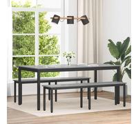 Banc Vidaxl banc Gris Sonoma 160 x 35 x 45 cm Bois d'ingénierie