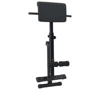 Vidaxl Banc Hyperextension 120 Kg Pliable Et Ajustable En Acier