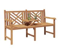 vidaXL Banc en teck massif 150 x 60 x 90 cm Marron