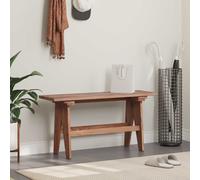 Vidaxl Banc Naturel 100 X 30 X 50 Cm Bois Massif De Récupération